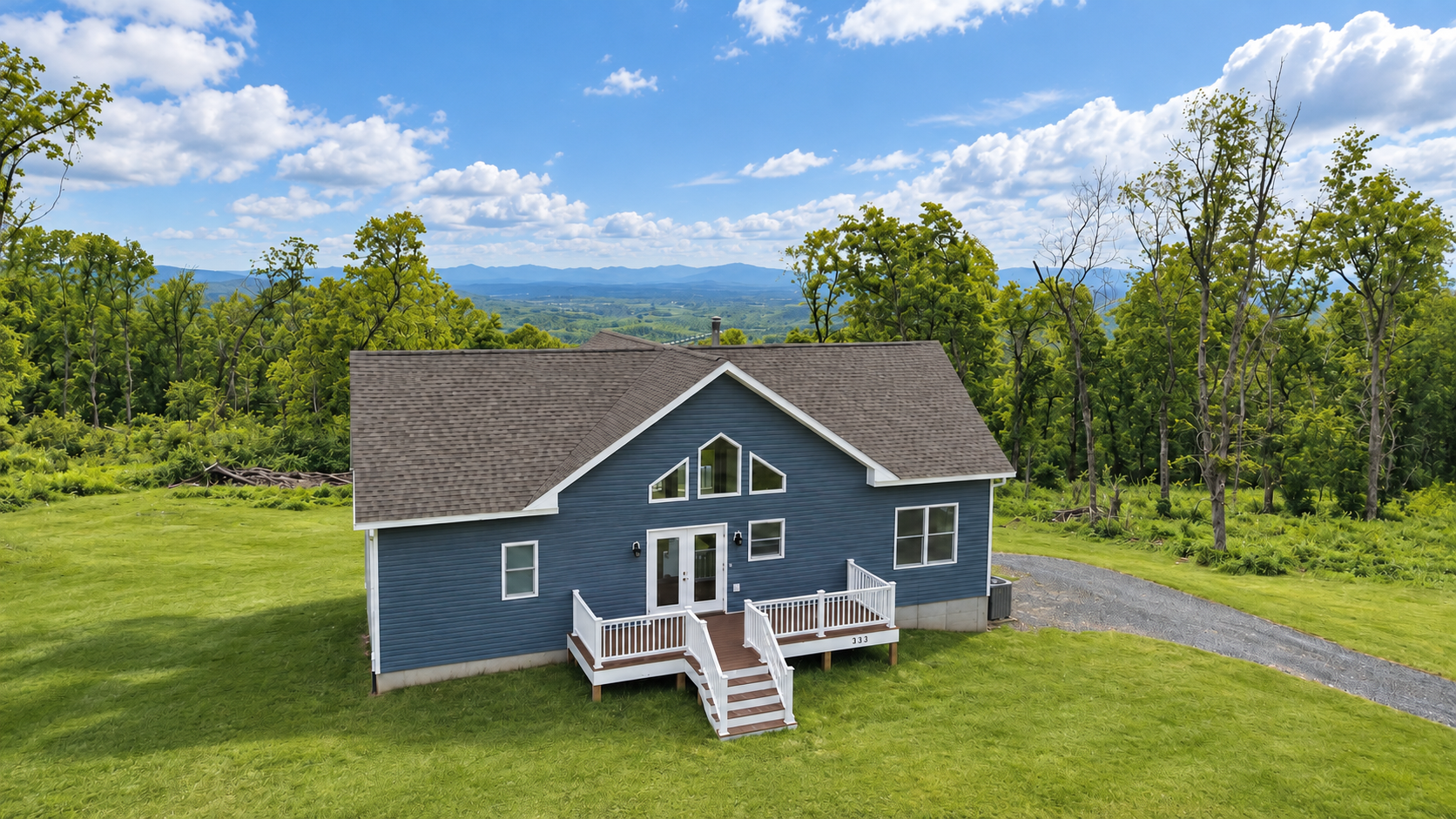 The Grace Chalet exterior with mountain views